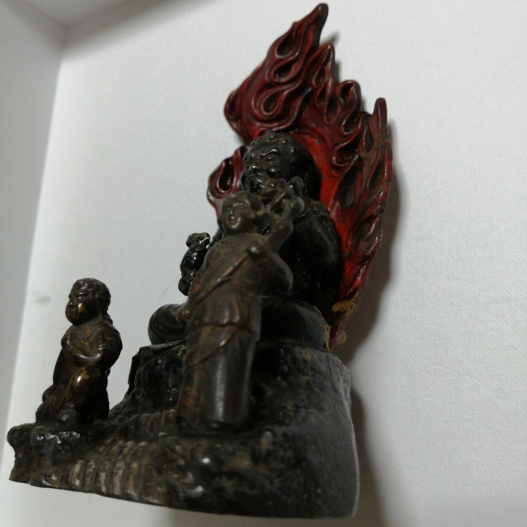 仏像　成田不動尊　開運厄除け　大護摩修行　骨董　アンティーク　像