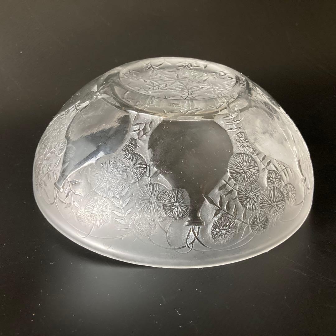ルネ・ラリック 「花瓶とヒナギク」 文　硝子鉢　ボウル 「VASES」
