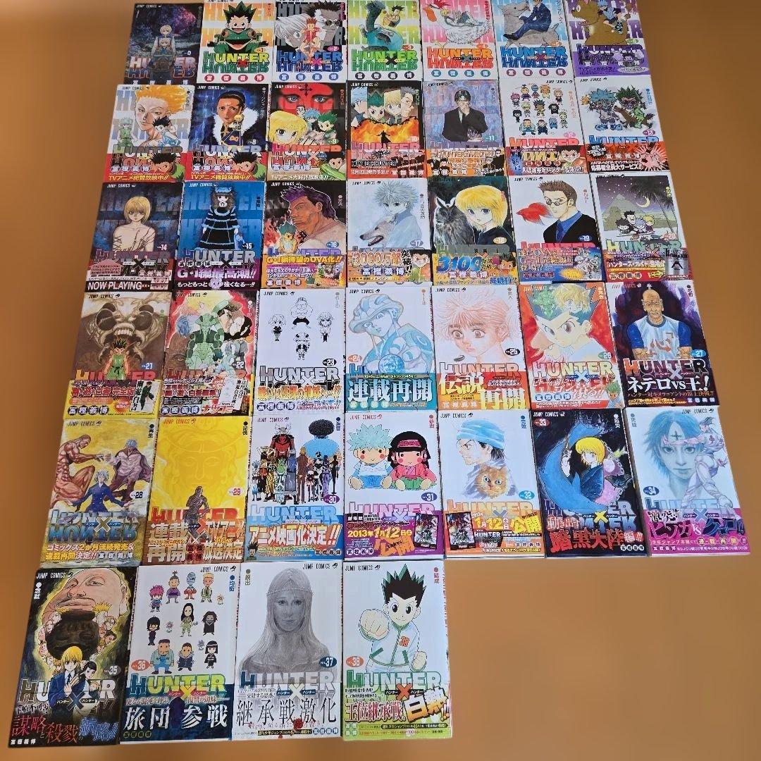 ぽ*つ様 激安セール！HUNTER×HUNTER ハンター×ハンター　全巻初版帯