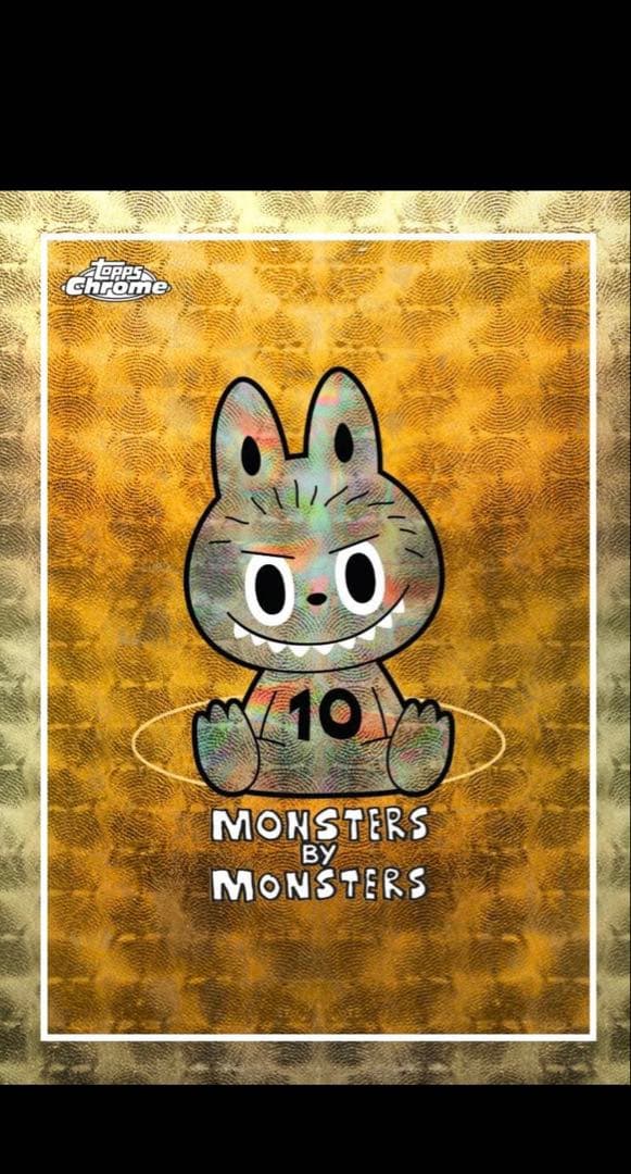 Topps Chrome 10周年記念ボックス　ラブブ 5BOX 新品未開封