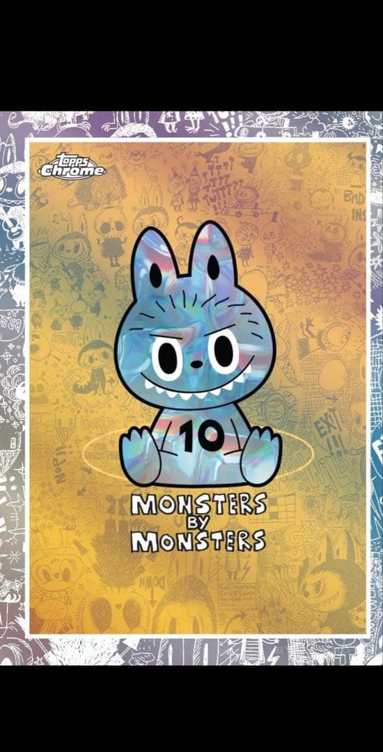 Topps Chrome 10周年記念ボックス　ラブブ 5BOX 新品未開封