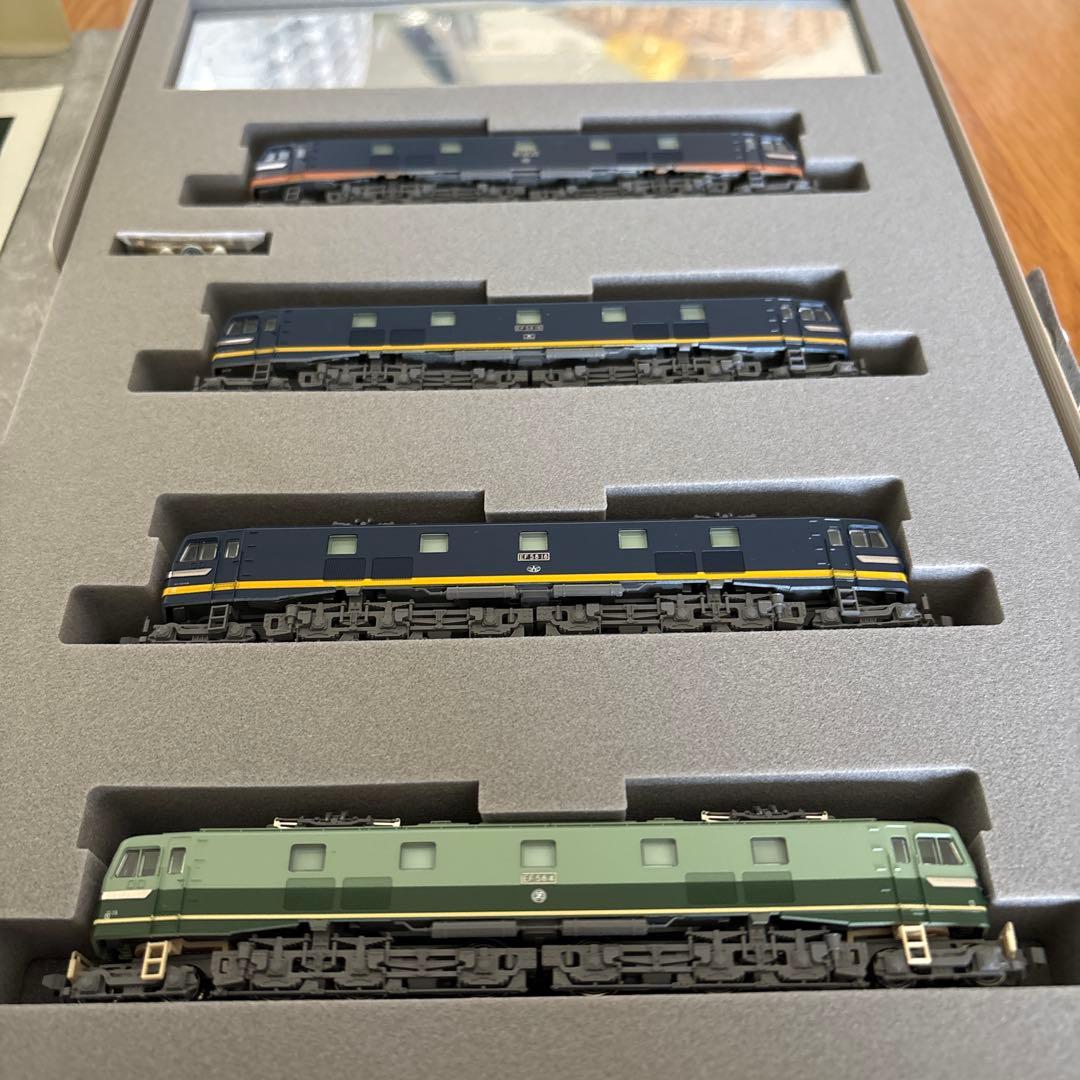 【希少】KATO 10-260 40周年記念 EF58試験塗装機４両セット⑤