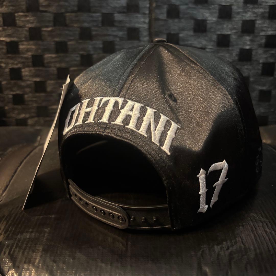 大谷翔平 17 ドジャース LA 47 キャップ 東京シリーズ 黒