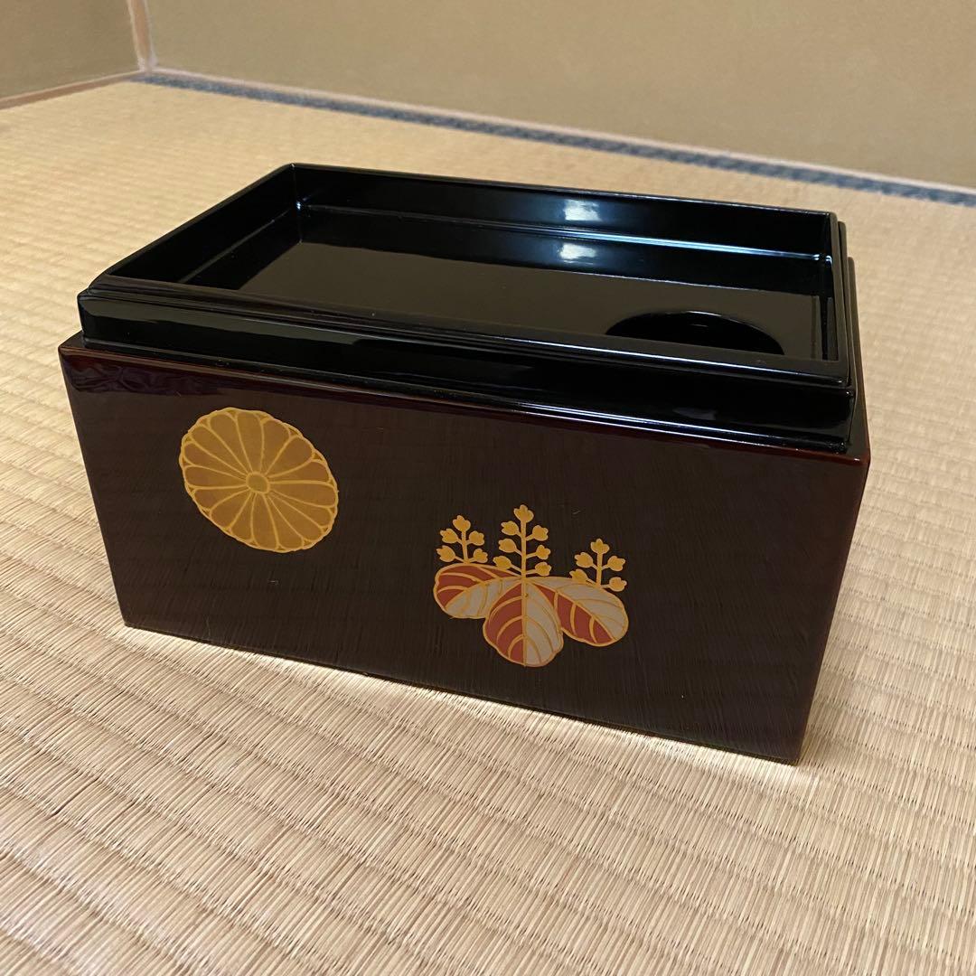 溜塗 高台寺 茶箱 茶道具セット