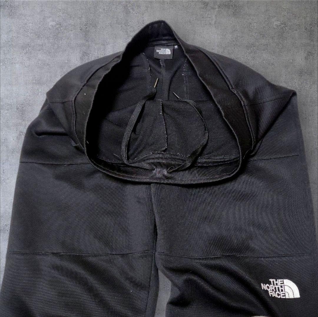 美品NORTH FACEノースフェイスジャージ上下セットアップ赤×黒M