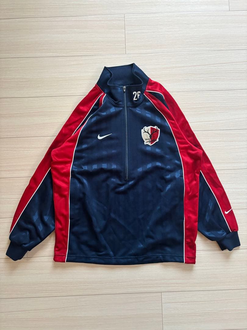 値下げ　鹿島アントラーズ　トレーニングウェア上下　選手支給品　26