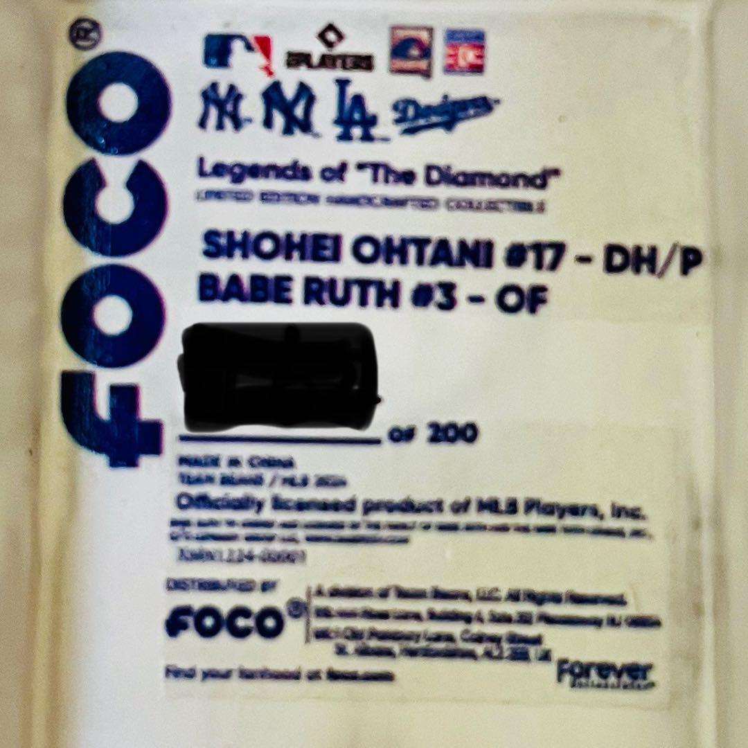 【大谷翔平/ベーブ・ルース/ボブルヘッド】200本塁打＆奪三振/200個限定