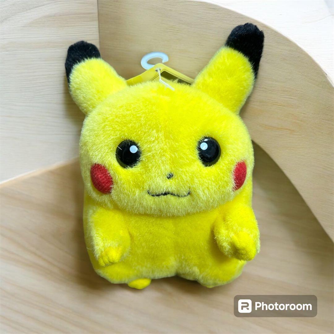 希少✨ お腹を押すとなく 初期 ピカチュウ ぬいぐるみ ポケモントミー 90年代