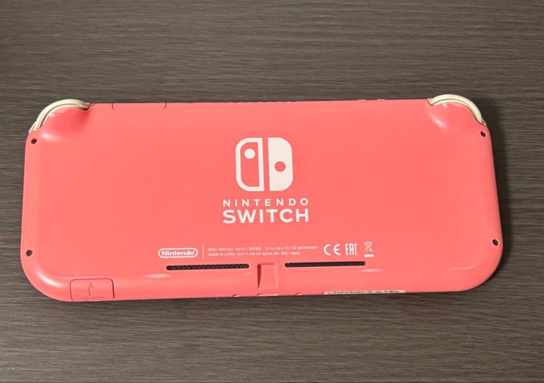 Nintendo Switch Lite ピンク　充電器付