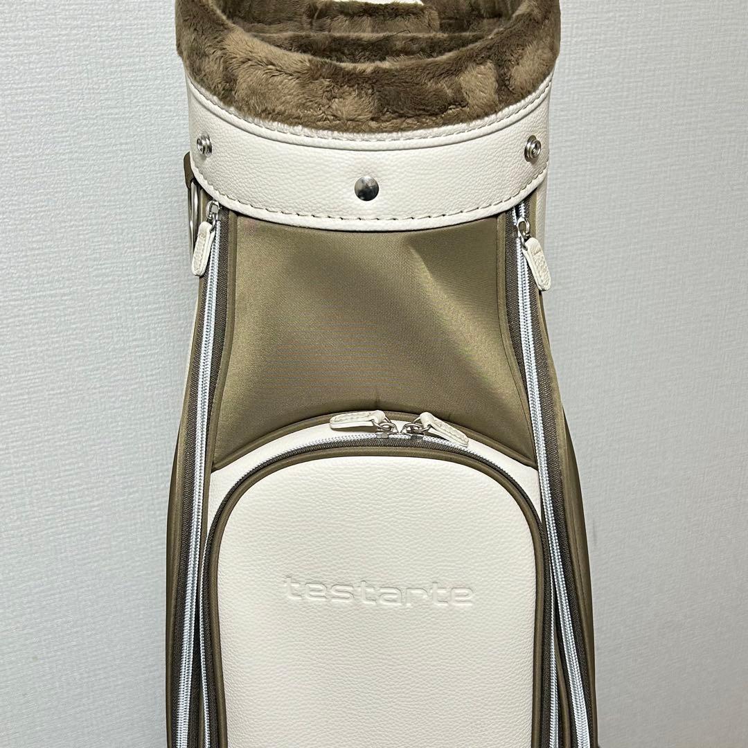 【極美品】testarte テスタルテ キャディバッグ 9.5型 高級ブランド