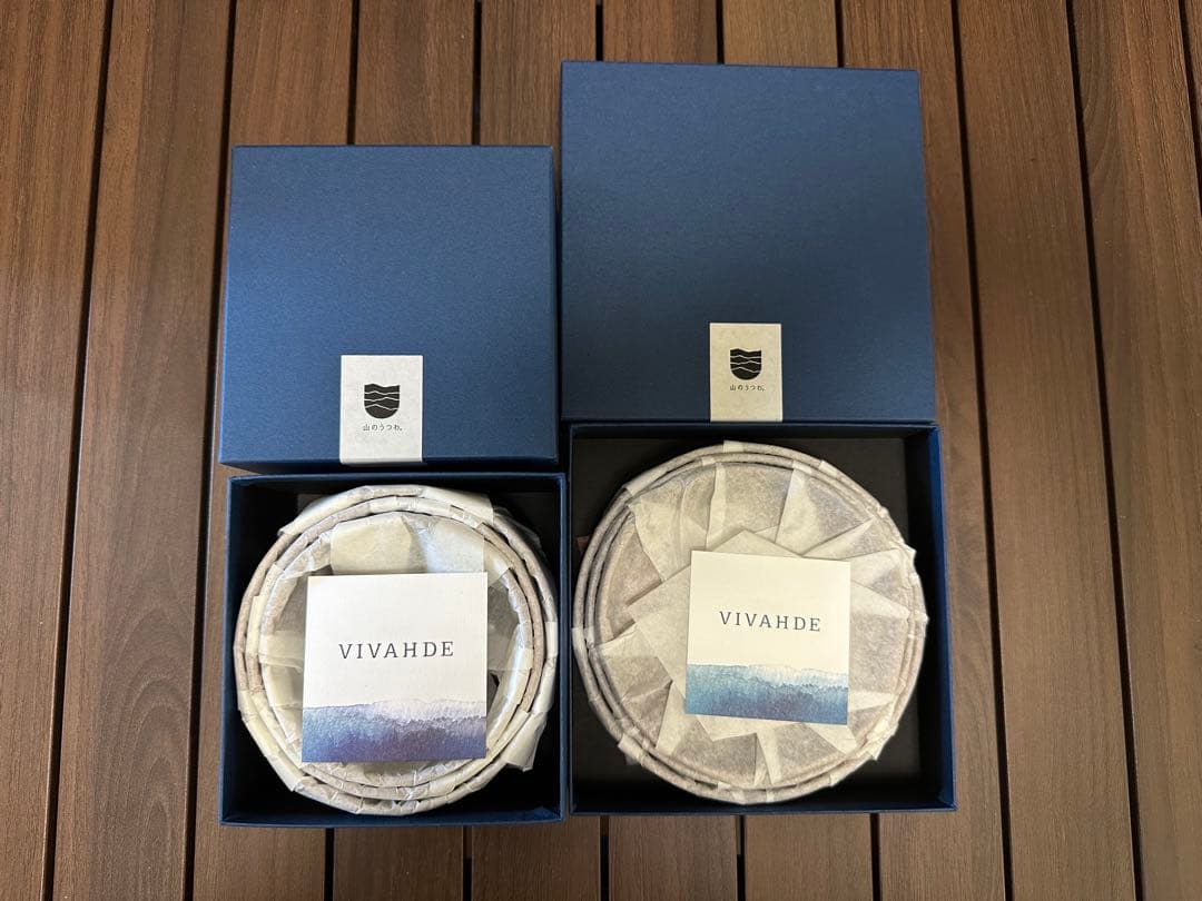 【最終値下げ】山のうつわ（ブラウン）VIVAHDE セット