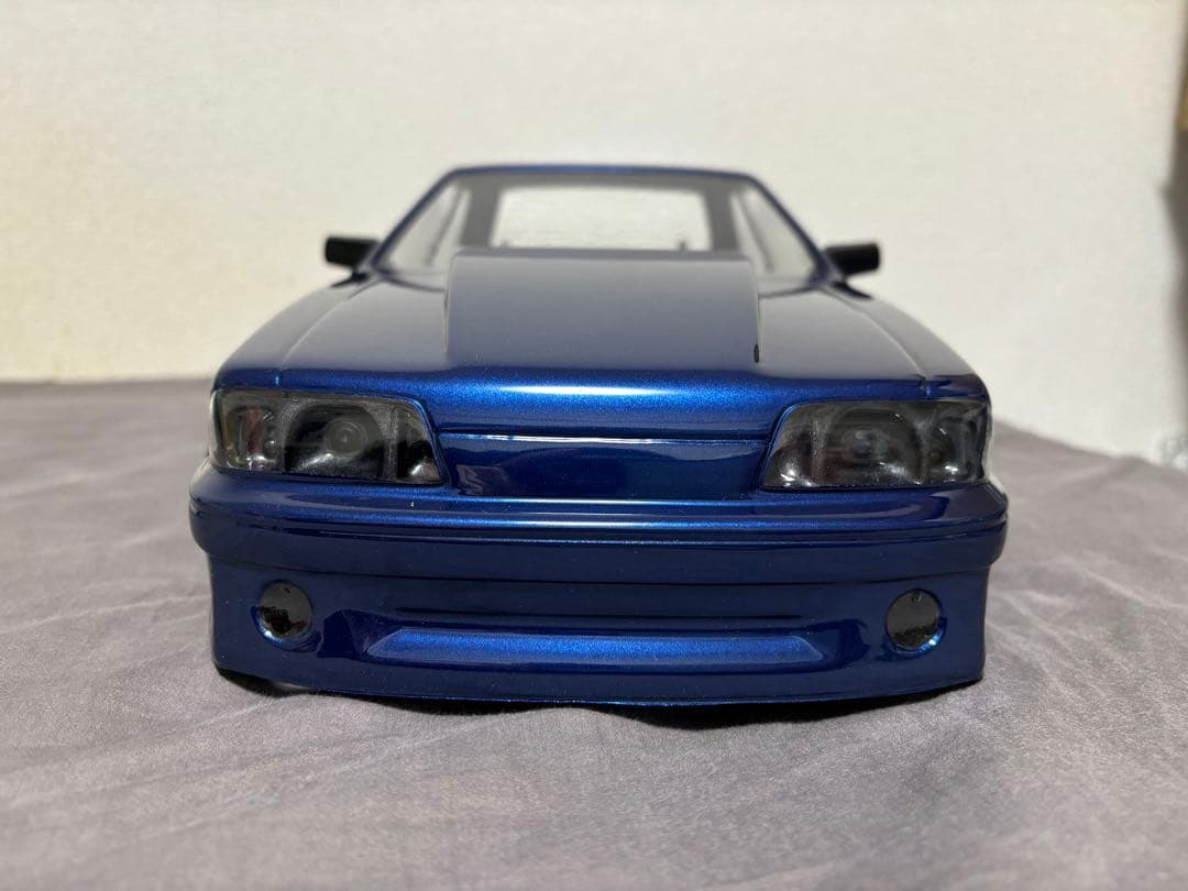 ラジコン　ボディ　1/10 マスタング　フォックスボディ
