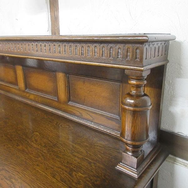 イギリス アンティーク 家具 サイドボード キャビネット 什器 英国 6969c