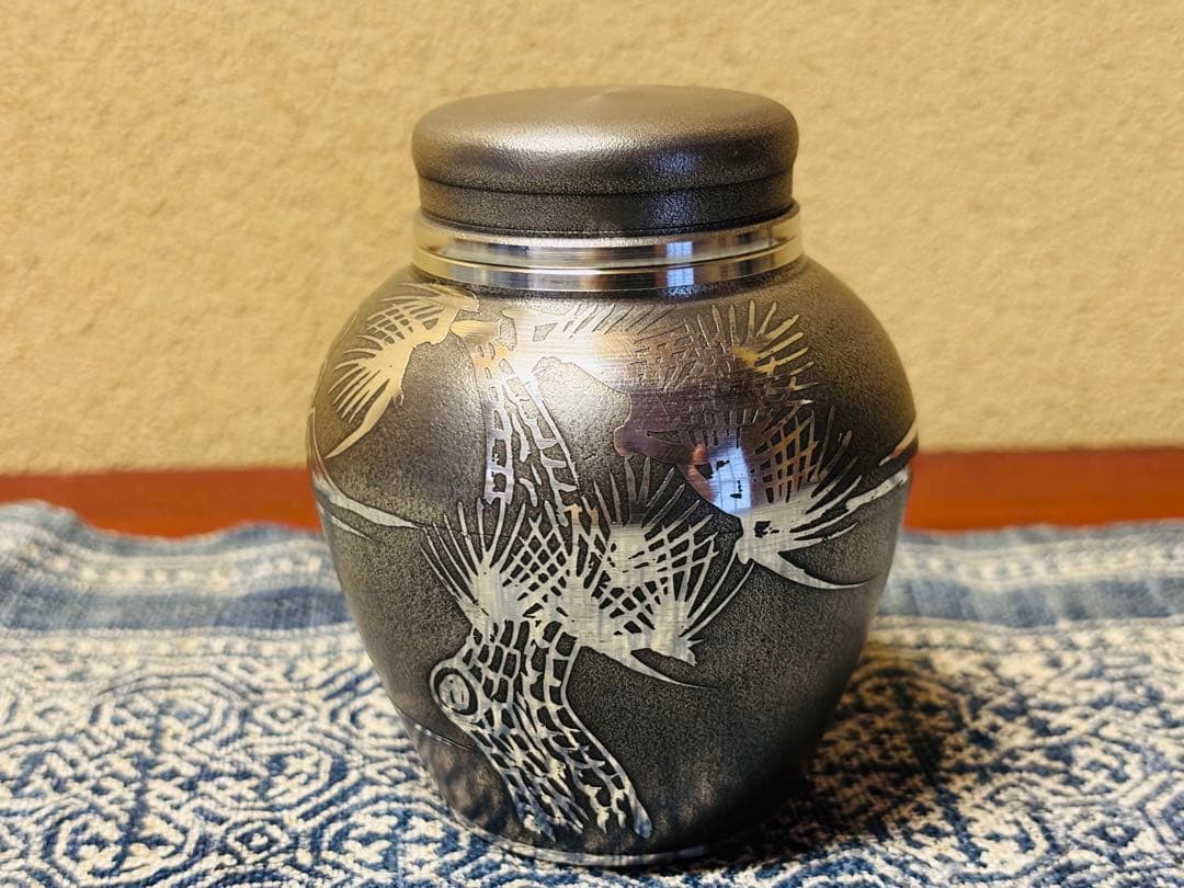薩摩錫器　浅田錫器　茶壷