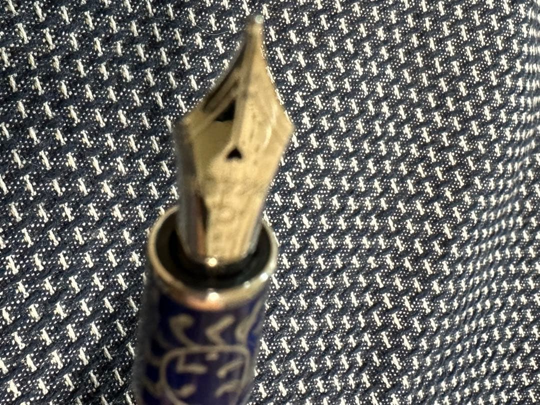 【試筆のみ】PLATINUMプラチナ#3776 センチュリーセルロイド唐草B太字