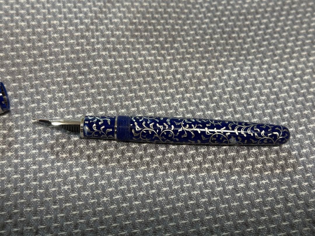 【試筆のみ】PLATINUMプラチナ#3776 センチュリーセルロイド唐草B太字