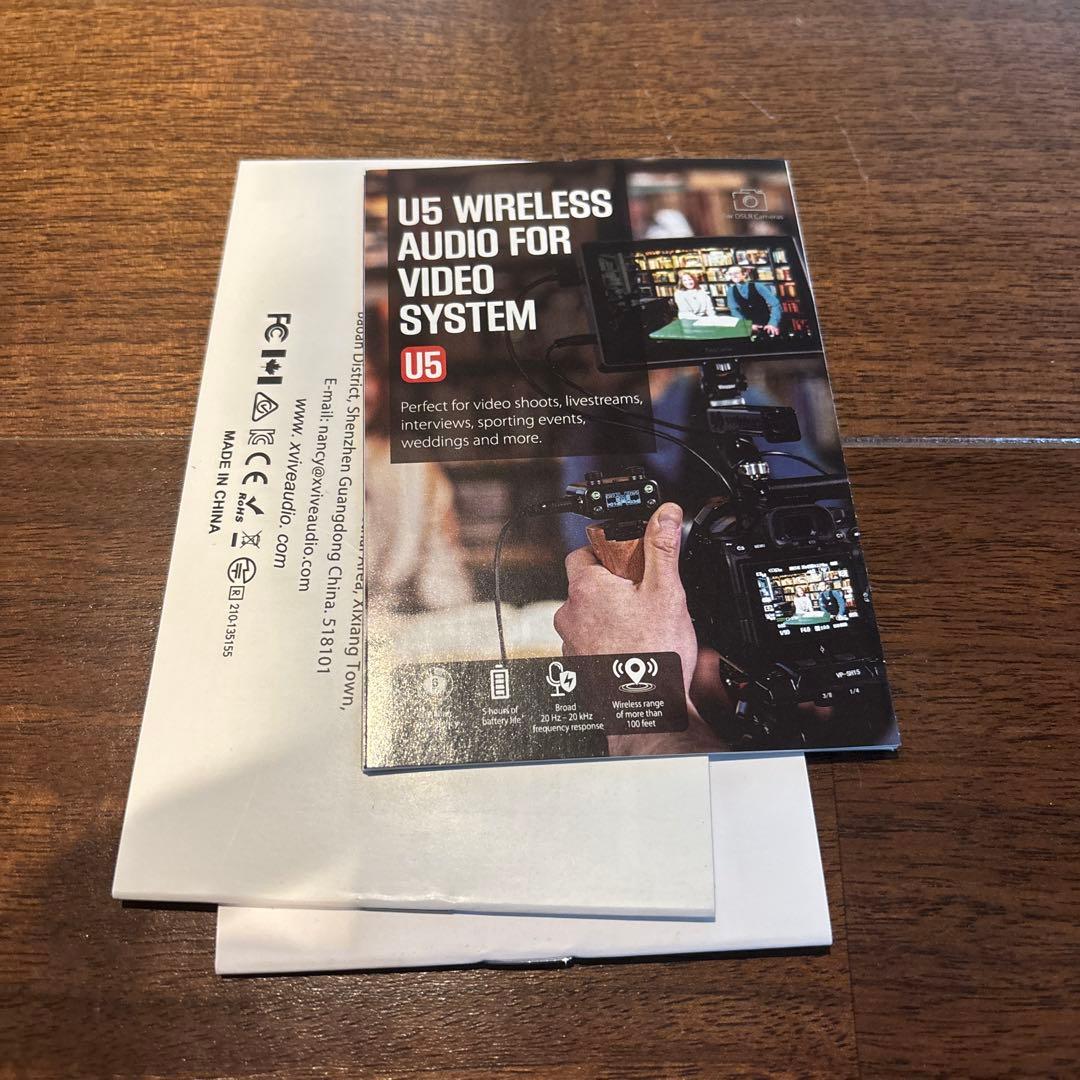 Xvive U4 ワイヤレス イヤーモニター