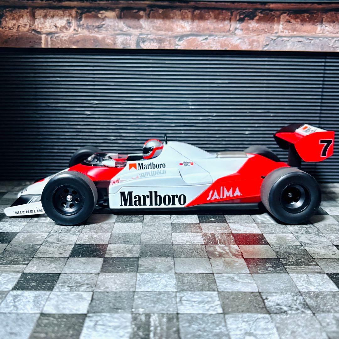 デカール加工品 1/18 PMA マクラーレン MP4/1C アメリカ西GP優勝
