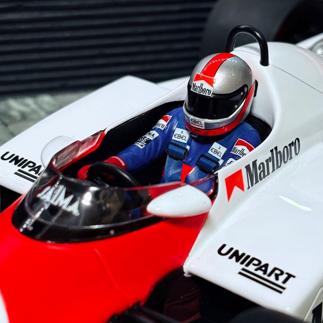 デカール加工品 1/18 PMA マクラーレン MP4/1C アメリカ西GP優勝