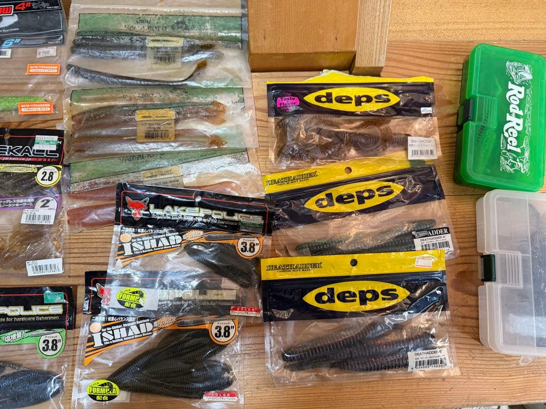 バス釣り引退セット❣️ルアーまとめ売りハードルアー ソフトルアー セットお買い得‼️