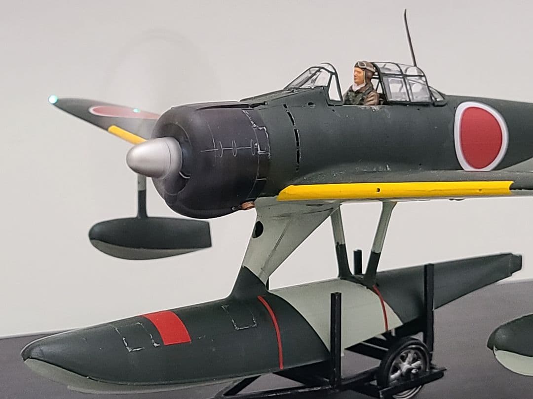 日本海軍二式水上戦闘機 タミヤ1/48完成品