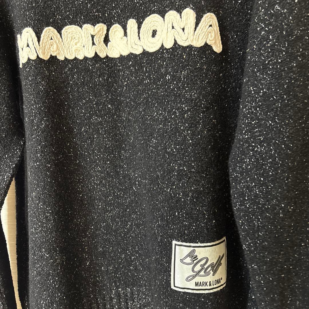 MARK&LONA タートルネックセーター ブラック