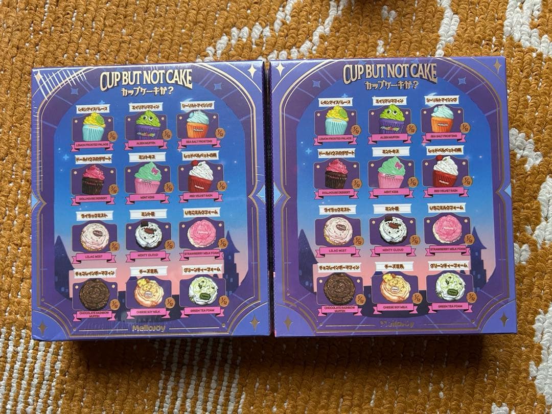 【未開封】カップケーキか？Mellojoy スクイーズ 2個セット