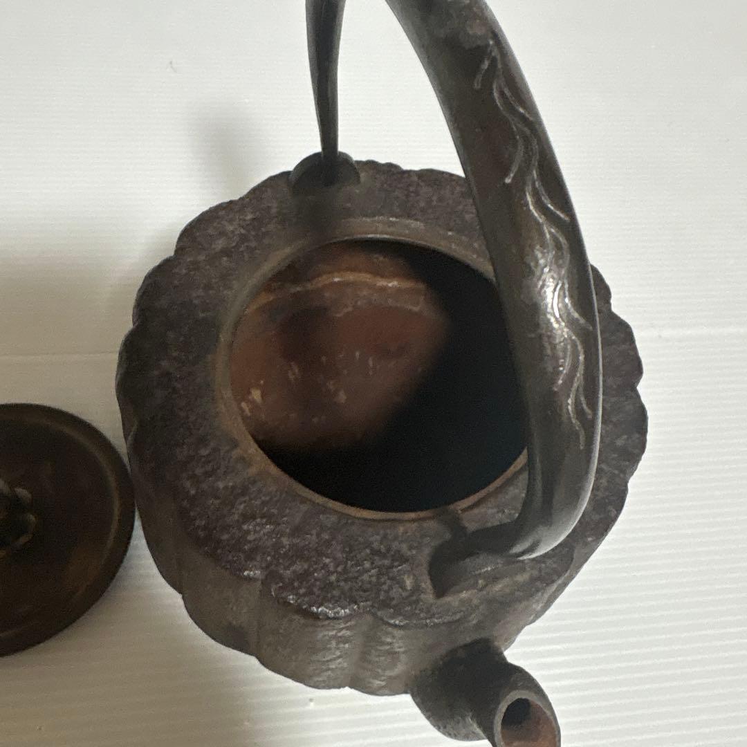 骨董品、茶道具、銀象嵌鉄瓶