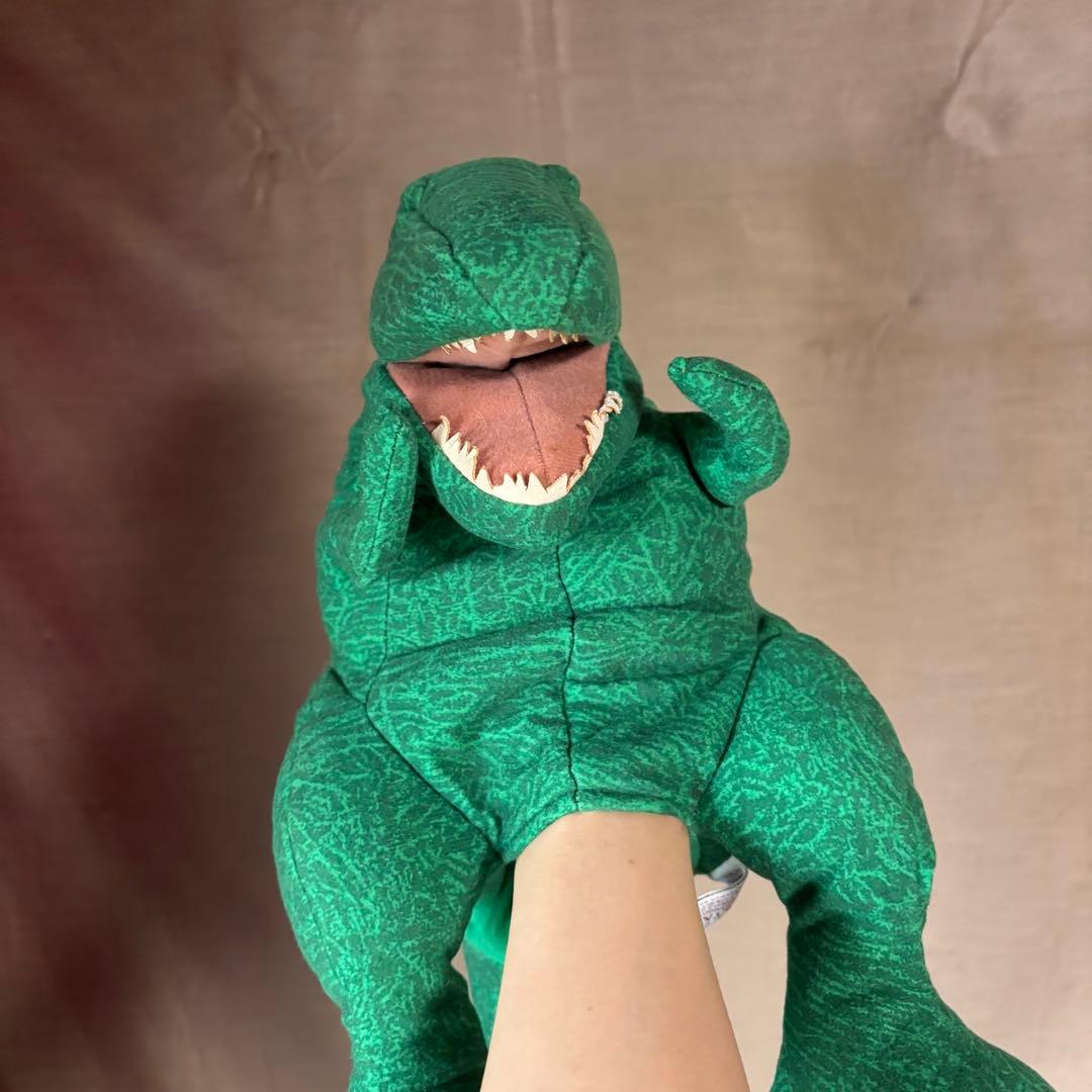 レア　フォークマニス　恐竜パペット　ダイナソー　ヴィンテージ フォークテイルズ