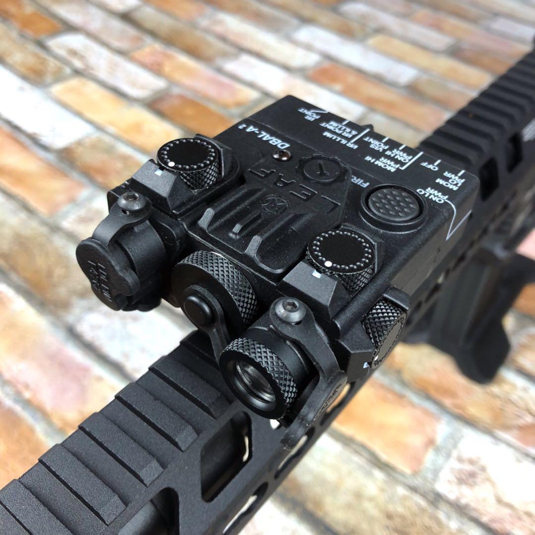 DBAL-A2 PEQ15Aタイプ 樹脂製 LEDライト搭載モデル BK 002