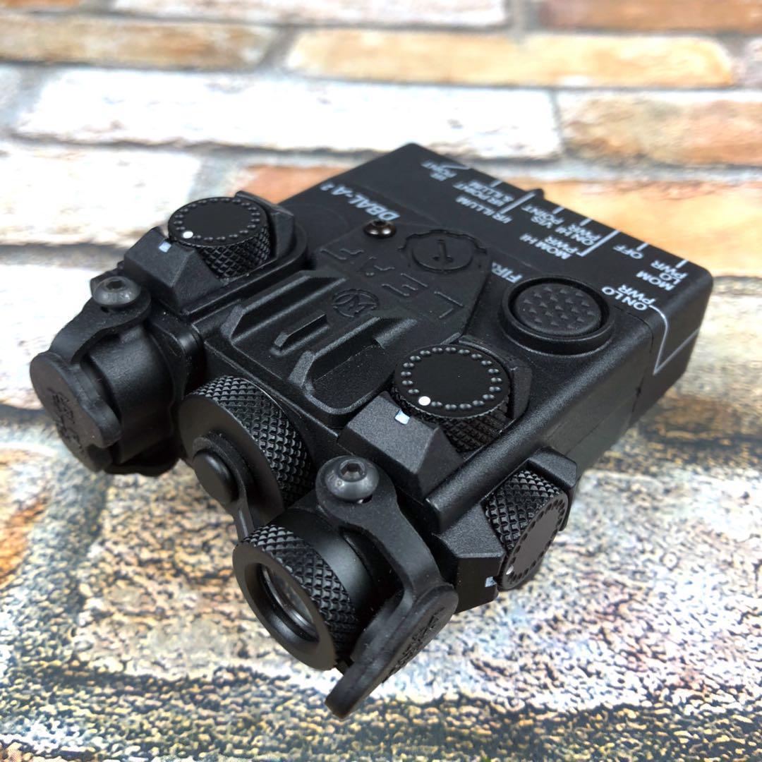 DBAL-A2 PEQ15Aタイプ 樹脂製 LEDライト搭載モデル BK 002