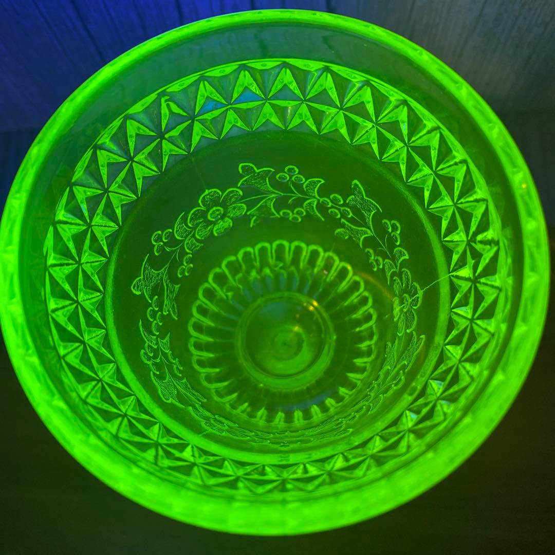 フェントン　ウランガラス　ワイルドフラワー