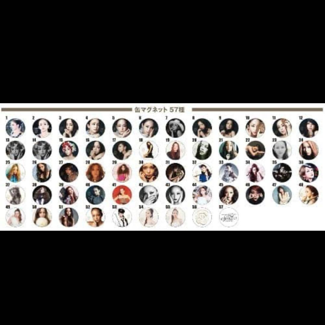 安室奈美恵 FinalSpace グッズ ガチャガチャ 缶マグネット コンプ間近