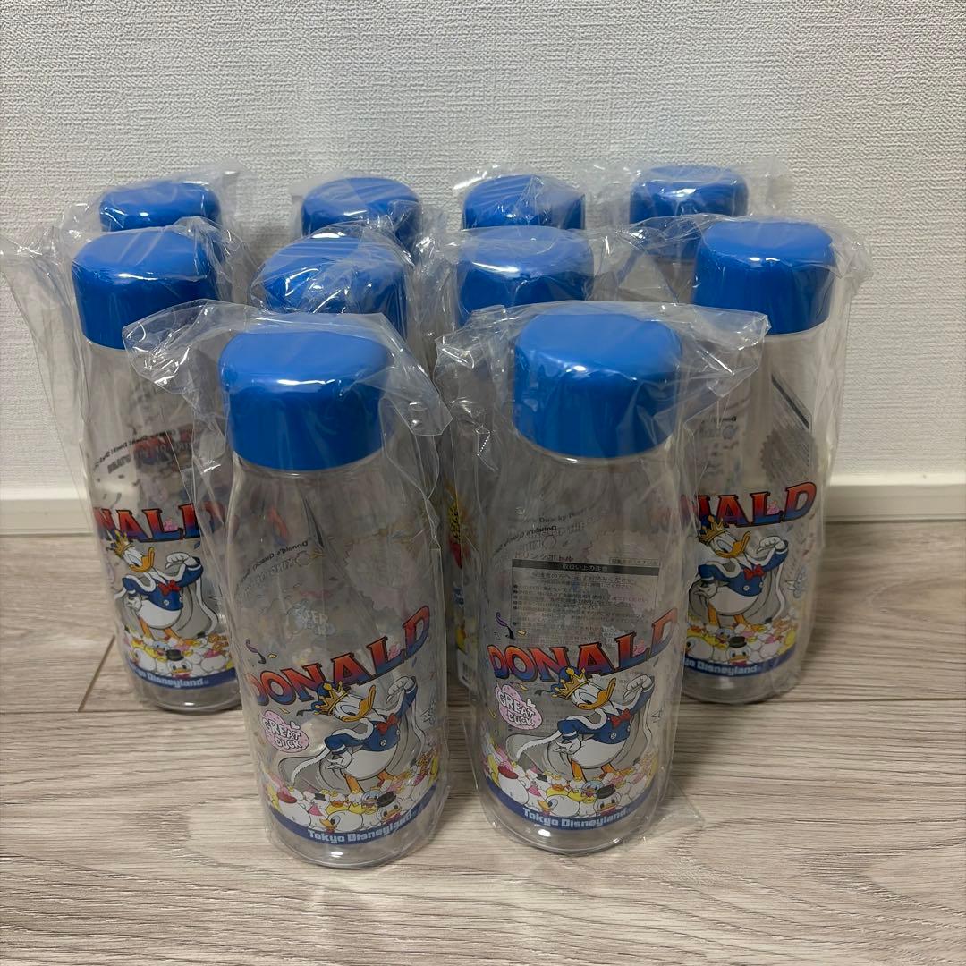 新品ディズニーパルパルーザ2025 ドナルド ドリンクボトル10個セット