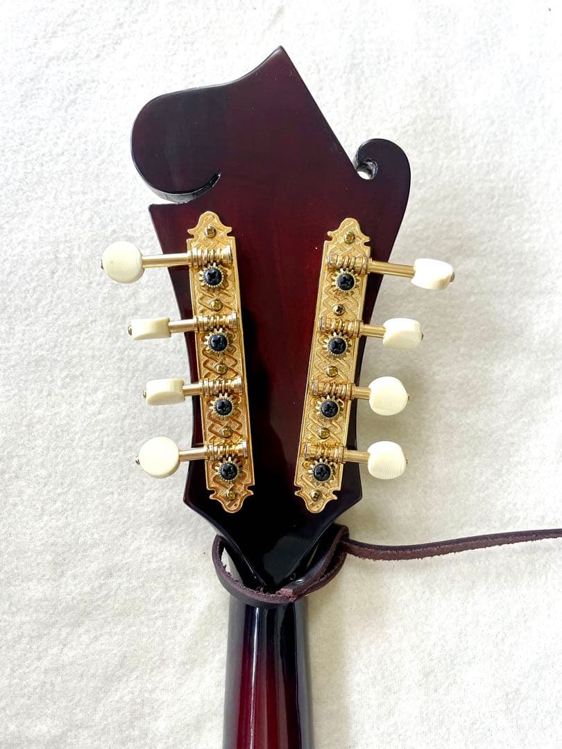 美しき謎のマンドリン　サンバースト マンドリン本体　インレイ装飾