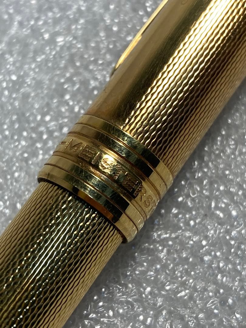 Z）モンブラン 18K 750 万年筆 マイスターシュテュック ゴールドカラー