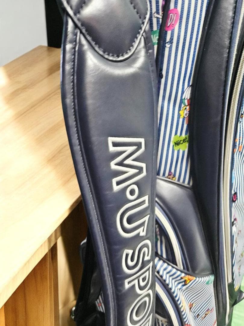 softyama送料無料/美品　M-U SPORTS ゴルフバッグ