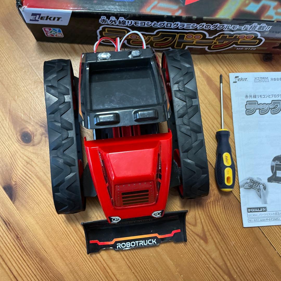 ELEKIT(エレキット) テックドーザー リモコン操作とプログラミング