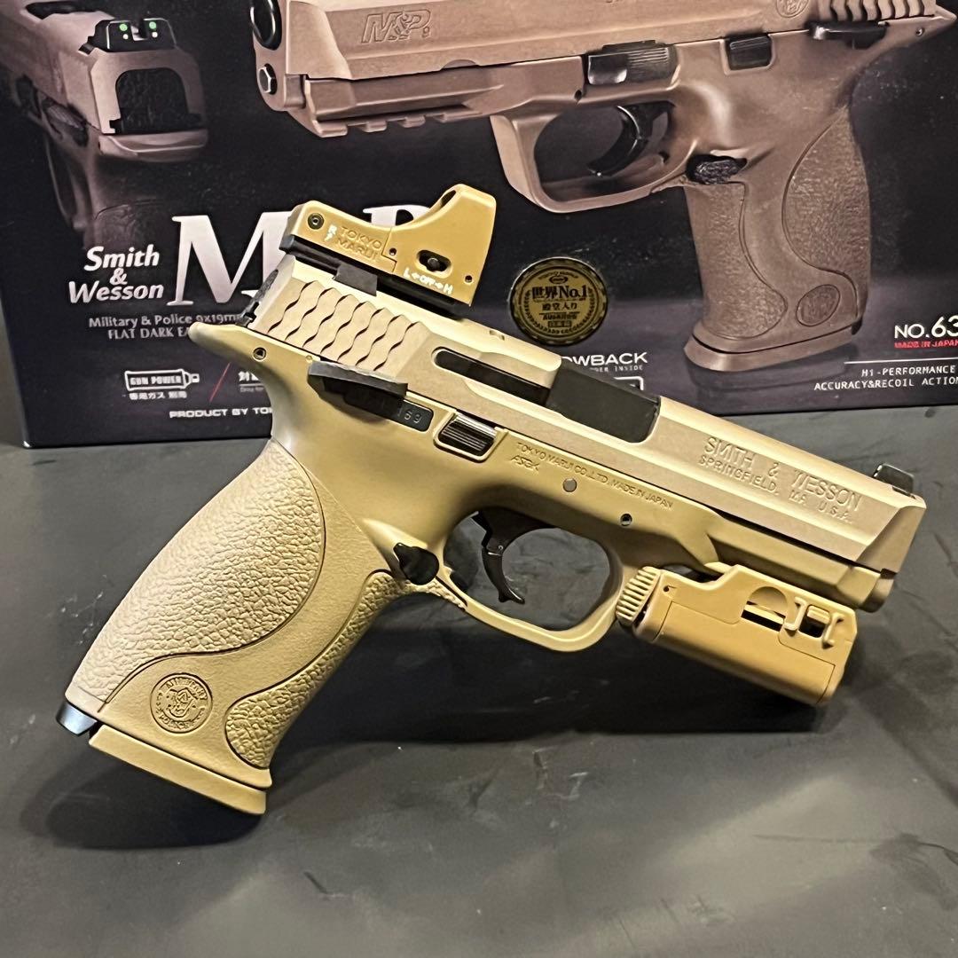 東京マルイ M&P9 Vカスタム ガスブローバック　美品
