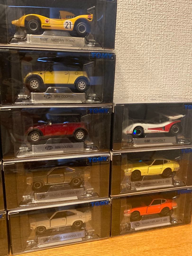 トミカ・リミテッドシリーズ No.001〜No.66(73台)