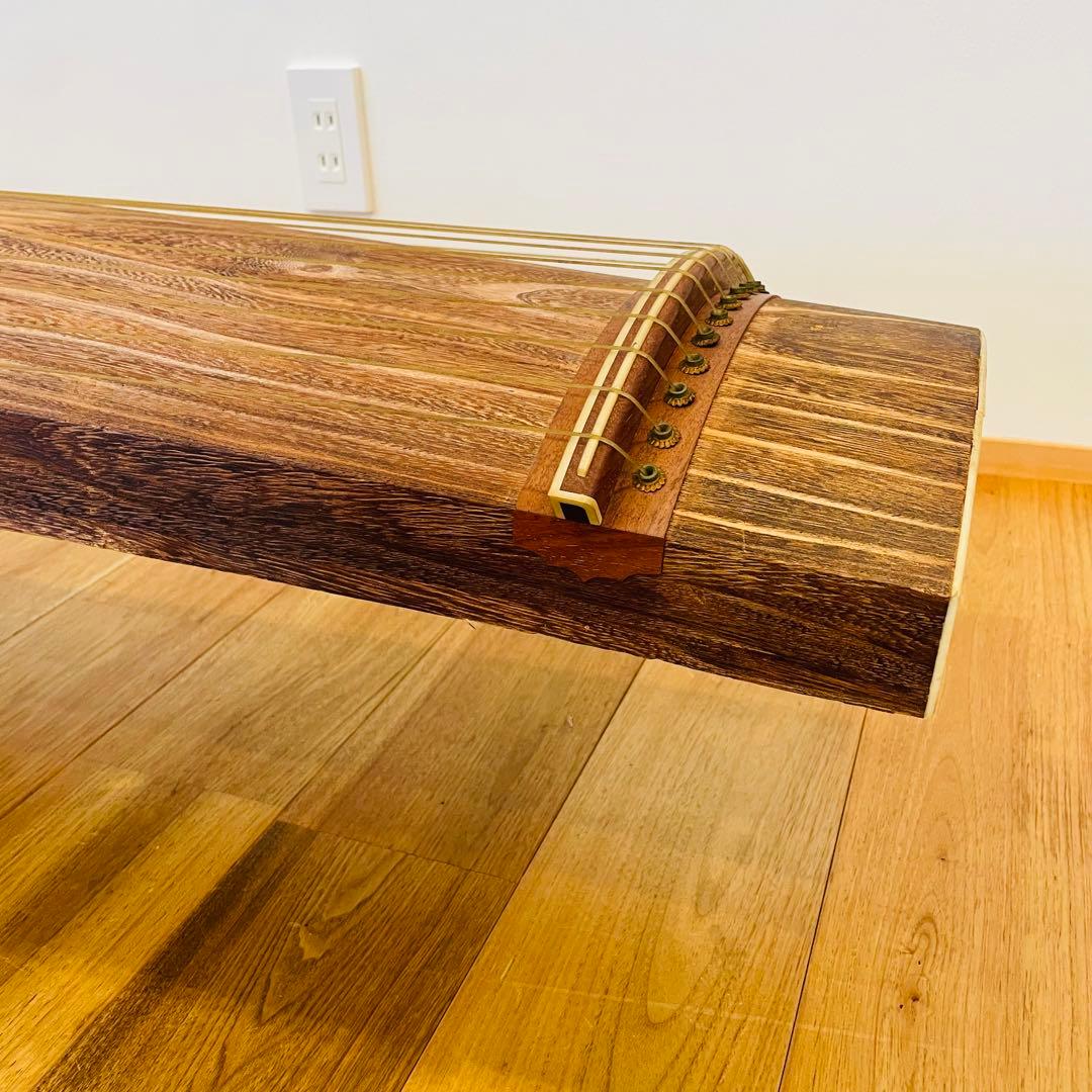 琴 13弦　すだれ彫り 並甲 レトロ ヴィンテージ 音楽 日本