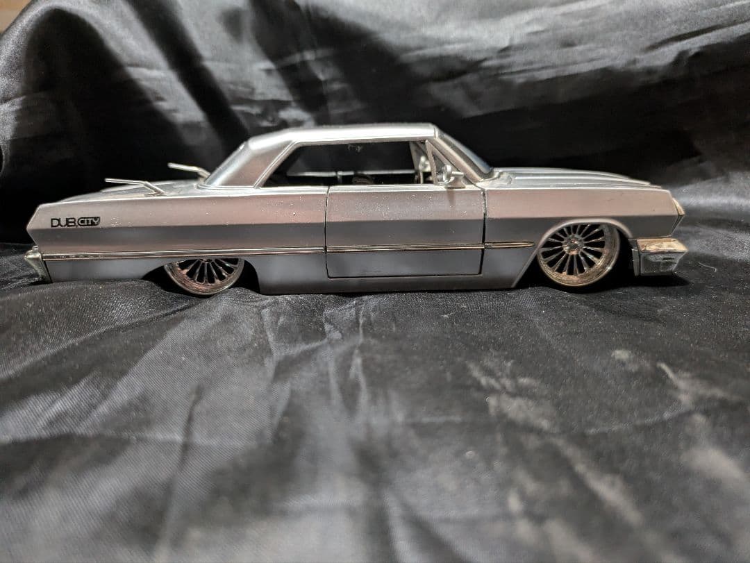 1963 シボレー・インパラ　ダブシティ　カスタムカー　ミニカー