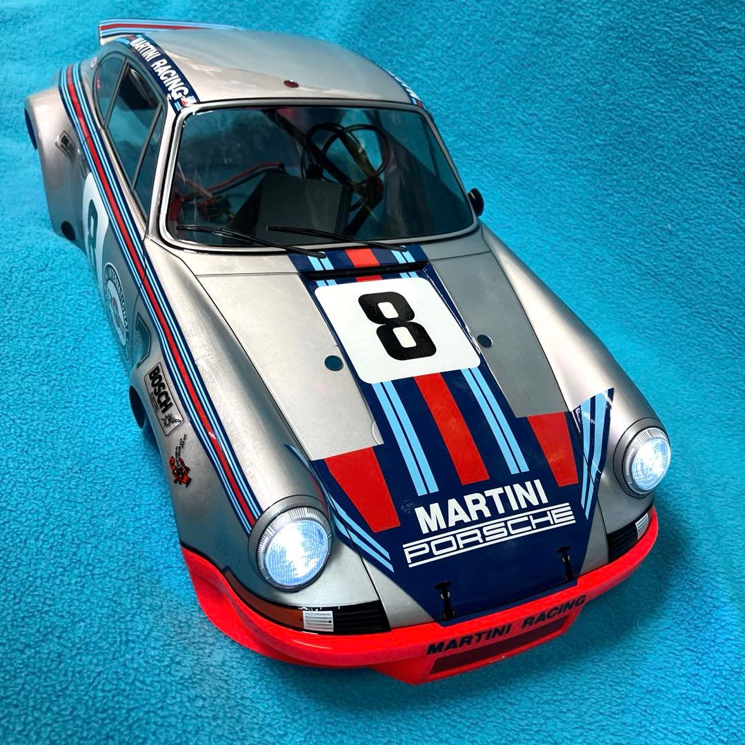 未使用品　タミヤ RCカー　ポルシェ911カレラボディ & タイヤ、ホイール