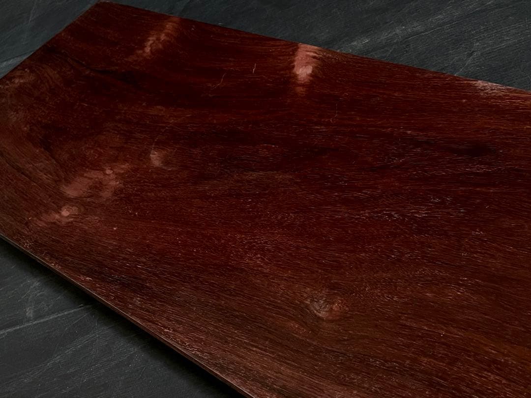 割引‼️「母」 唐木 紅木 花梨 敷板 長板 煎茶道具 飾り板 （115③）