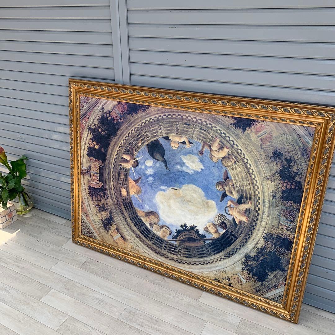 壮大な神々しさ！アンドレア・マンテーニャの天使の井戸 フレスコ画