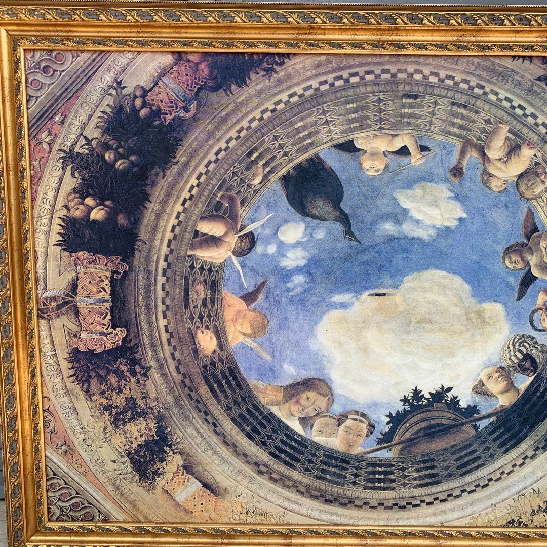 壮大な神々しさ！アンドレア・マンテーニャの天使の井戸 フレスコ画