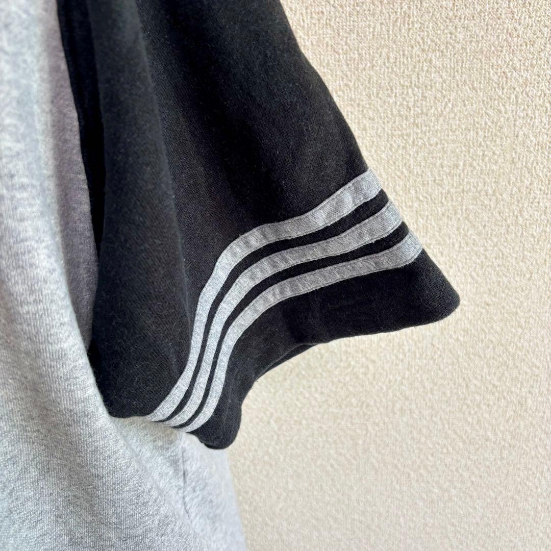 激レア80s 90s アディダス adidas デサント製 ベースボールシャツ