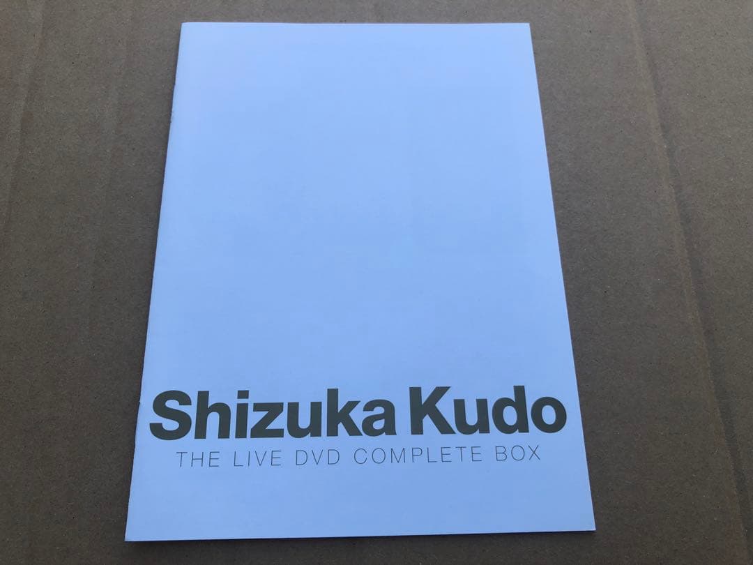 工藤静香 THE LIVE DVD COMPLETE BOX