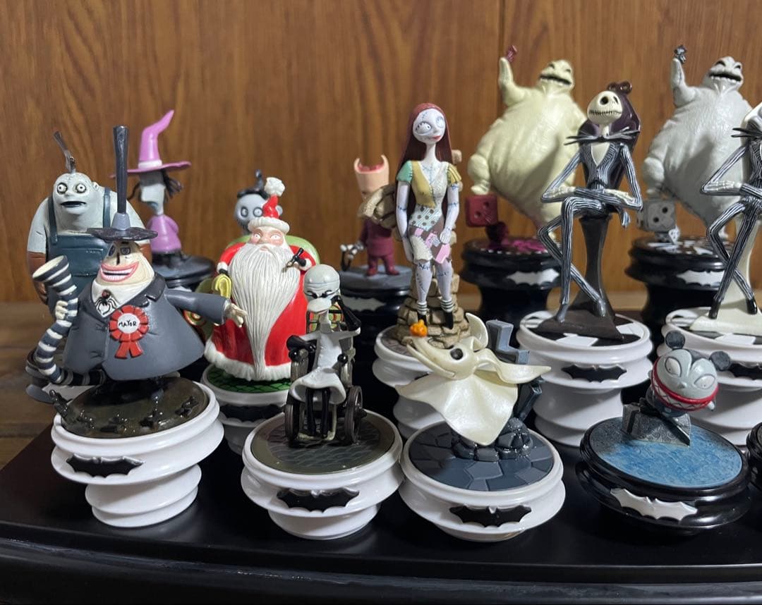 ナイトメアー・ビフォア・クリスマス チェスフィギュア　コンプリート