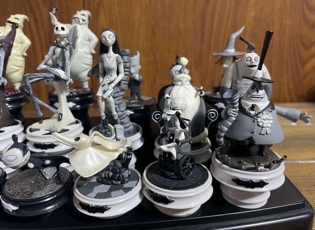 ナイトメアー・ビフォア・クリスマス チェスフィギュア　コンプリート